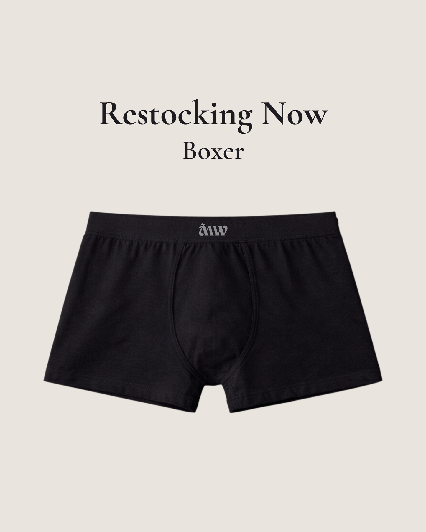 Habit Boxer - Black